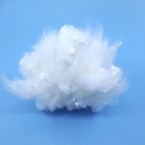 Quality Superfine Microfiber Polyester Hollowfibre , Hollow Siliconised Fibre For Filling wholesale