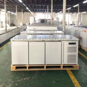 Quality AISI304 Stainless Steel Undercounter Refrigerator Auto Defrosting Fan Cooling wholesale