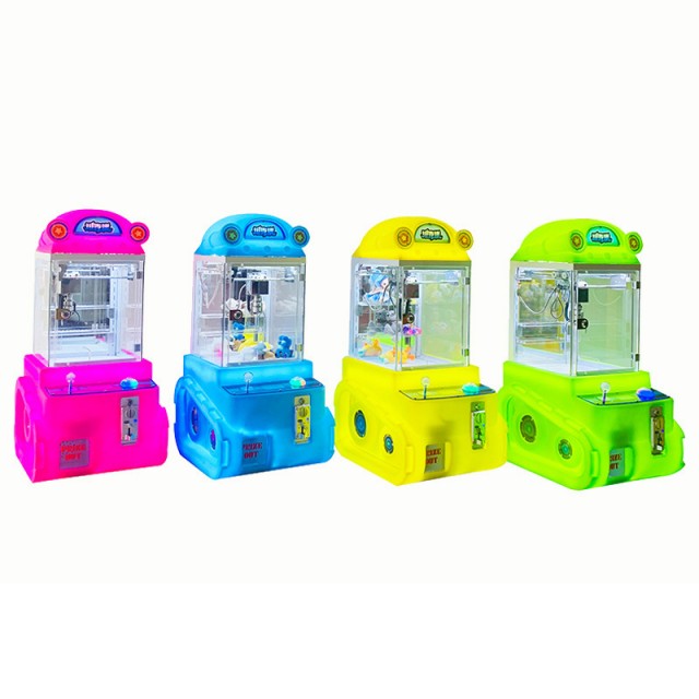 Doll Clip Machine Coin Operated Claw Doll Arcade Game Machine for Preschoolers 3 Years