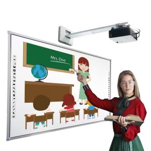 Quality Silver 102 Inch Large Interactive Whiteboard For Conference Room wholesale