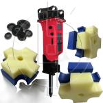 polyurethane Hydraulic Breaker Parts Damper Upper Cushion Elastic Pad Side Plate