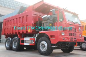 Quality Large Coal Dump Truck , Construction Tipper Trucks 6X4 371 HP 30.56 CBM wholesale