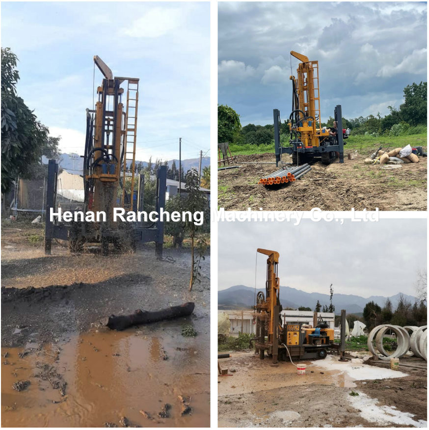 300m Deep Hydraulic Crawler Drilling Rig For 350mm Water Wells