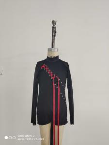 Quality Black Dance Practice Clothes Dancing Wear NA Certification wholesale