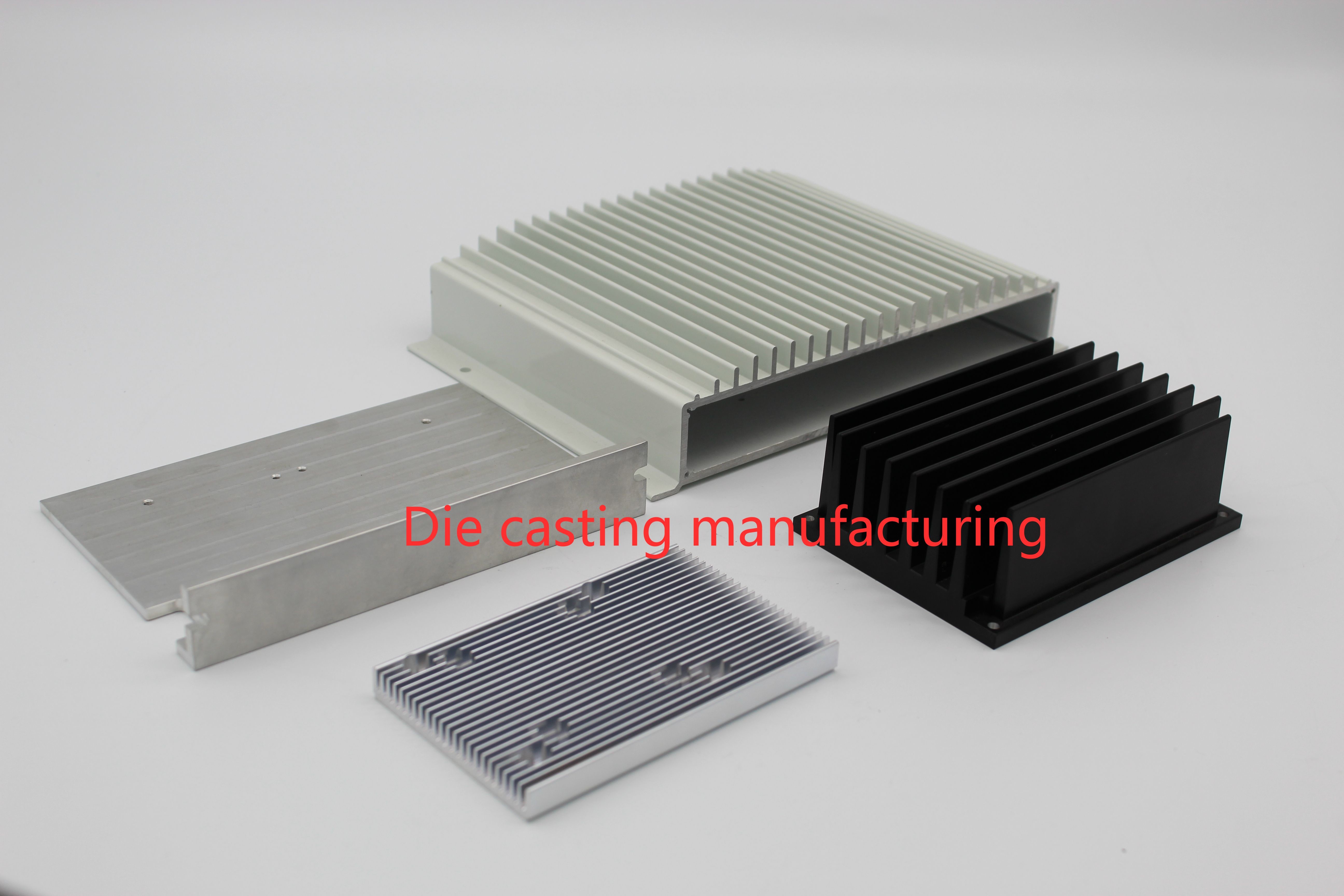 AL6063 Anodizing Aluminum Extrusion Parts Heat Sink CMM Electronic