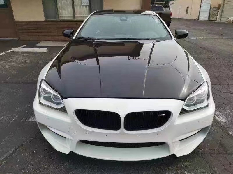 For BMW F06 F12 F13 M6 Carbon Fiber Cover Carbon Fiber Material F06 F12 F13 M6 Carbon Fiber Hood