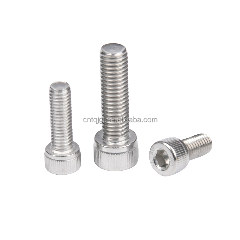 Stainless Steel Hex Socket Screw DIN912 with ROUND Head Style M2 M2.5 M3 M4 M5 M6M8 M10 M12 M14 M16 M18 M20 M24 M27 M30