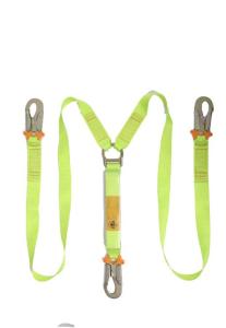 Quality Fluorescent Yellow ISO9001 Fall Protection Safety Harnesses wholesale