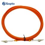 2 Meters LC LC UPC LSZH OM2 Fiber Optic Patch Cable