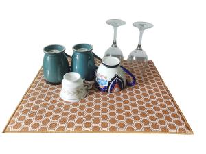 Quality Printing Microfiber Dish Drying Mats For Kitchen Counter Mat wholesale