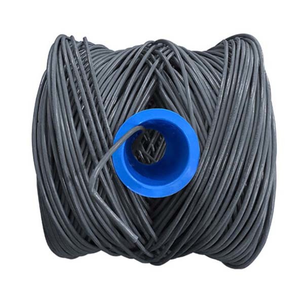 Bare Copper Core Outdoor 305m FTP LAN Cable CAT5e PE / PVC Sheathed