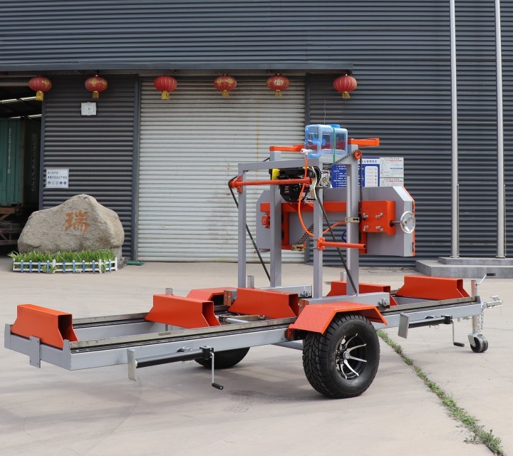 Cheap Mini Wood Sawmill Machine,Wood Cutting Band Sawmill,Diesel Portable Sawmill Mobile