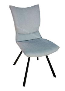 Quality Fabric Shell Upholstered Restaurant Dining Chairs Polyester Material Wear Proof wholesale