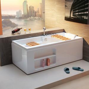 Quality Whirlpool Acrylic Massage Bathtub M1785-L 3C Certificate 1725×805×620mm wholesale