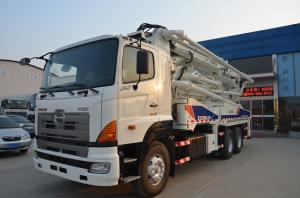 Quality HINO 700 6x4 Chassis 40M Used Concrete Pump Truck ZOOMLION wholesale