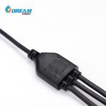 Y-Cable Y Series Connector HARNESS EXTENSION CABLE DIY Male Female Electrical
