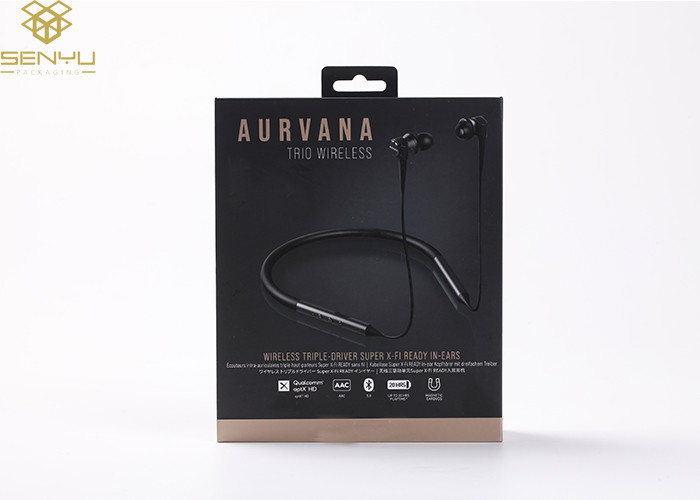 Hard Cardboard Mobile Accessories Packaging Powerbank / Earphone / Headphone / Headset