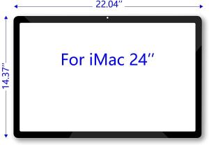 Quality 24&quot; LCD IMac A1225 Glass Panel 2007 2008 2009 922-8180 922-8469 wholesale