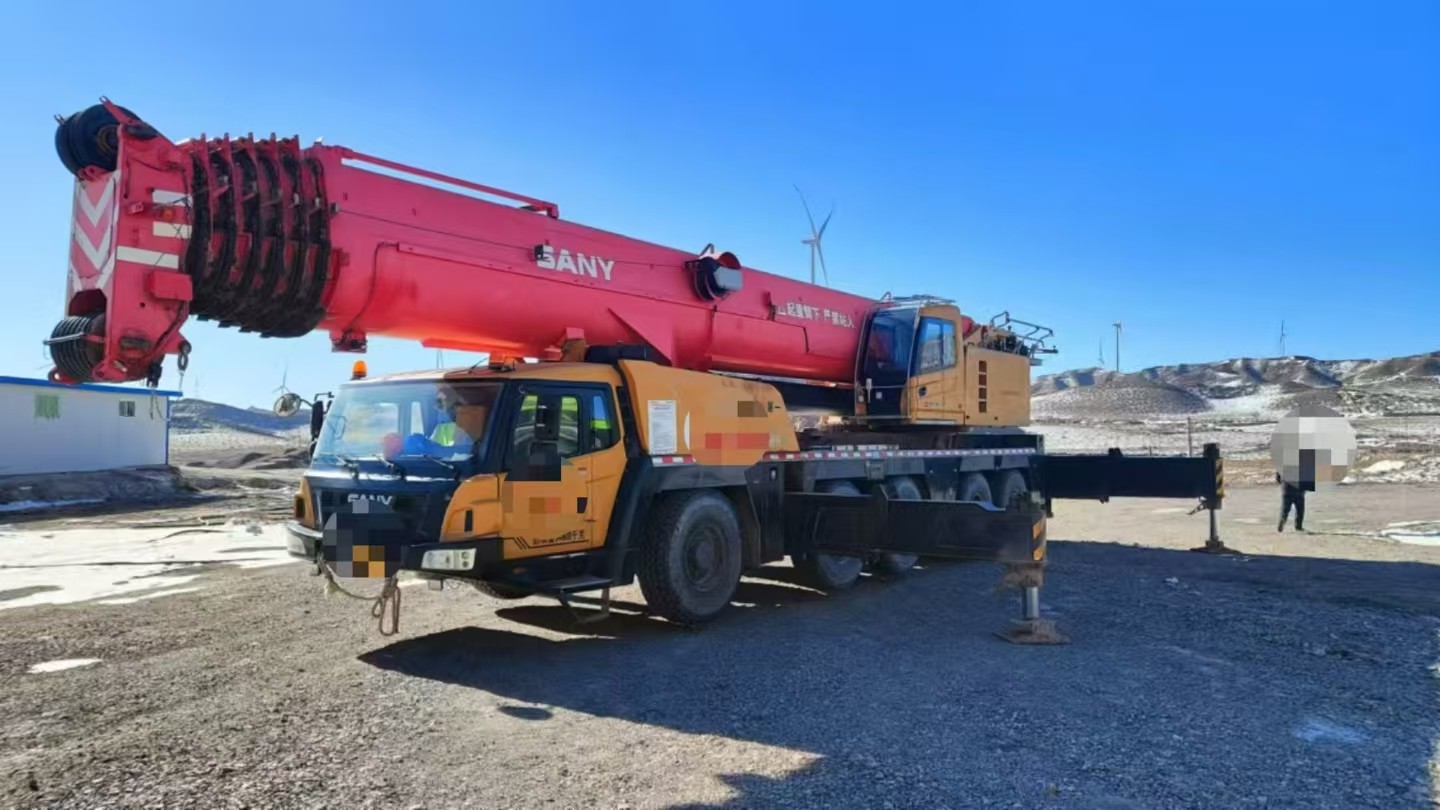 2019 Model SANY SAC2200T 220 Ton Mobile Crane Used With Two Hooks