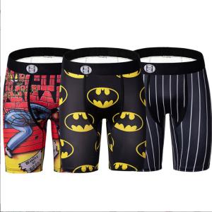 Quality Custom Pattern Men'S Polyester Underwear Ethika Motorcycle Boxer Briefs wholesale