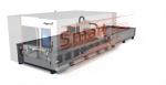 HIWIN Guidrail CNC Fiber Laser Cutting Machine For Metal