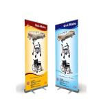 Innovative Advertising Stand Up Banners Convenient To Transport Attractive Easy