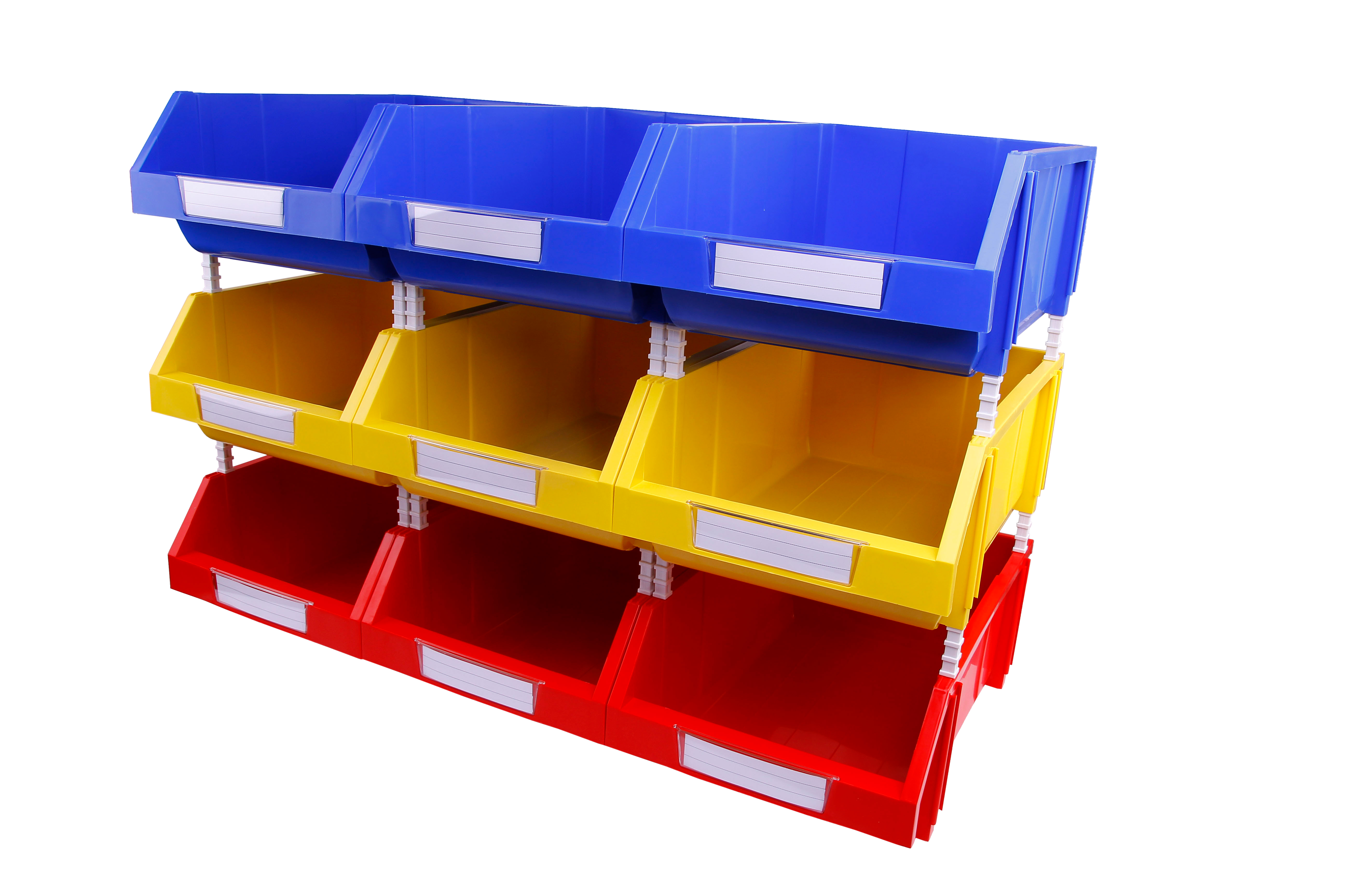 PP Shelf Box for Storing and Organizing Warehouse Equipment Internal Size 272x414x94mm
