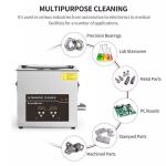 Metal Digital Ultrasonic Cleaner 10L With Sus Basket And Lid