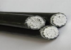 Quality Aluminium Twisted Aerial Triplex Aluminum Wire 600V Service Drop Wire wholesale