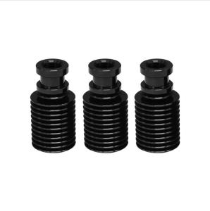 Quality Universal Remote 1.75mm 3.0mm E3D V6 Heat Pipe Heat Sink Pure Black wholesale