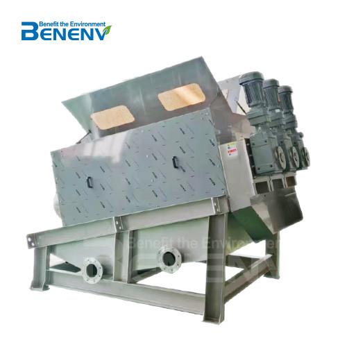 Screw Press Sludge Dewatering MDS Enhance Phosphonus Removal Effect Sludge