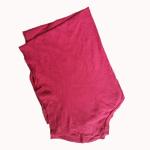 Hot sale Coloured T-shirt Rags 100% Cotton Industrial cleaning cloth Recycled