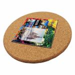 Decorating Round Cork Backed ceramic tiles Placemat Trivets For Hot Dishes