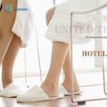 Quality Flexible Disposable Hotel Slippers Breathable Disposable Slippers For Guests wholesale