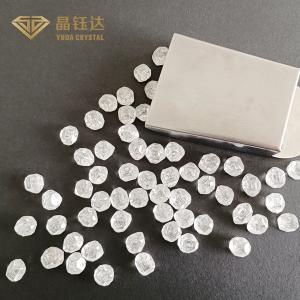 Quality DEF Color Uncut HPHT Lab Grown Rough Diamond VVS VS SI Clarity 3.0ct 5.0ct wholesale