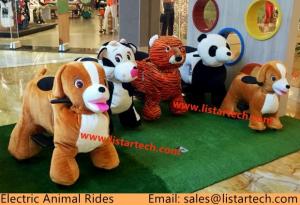Quality Lovely Walking Stuffed Toys On Animals Shopping Mall Plush Animal Rides for Kids Riding wholesale