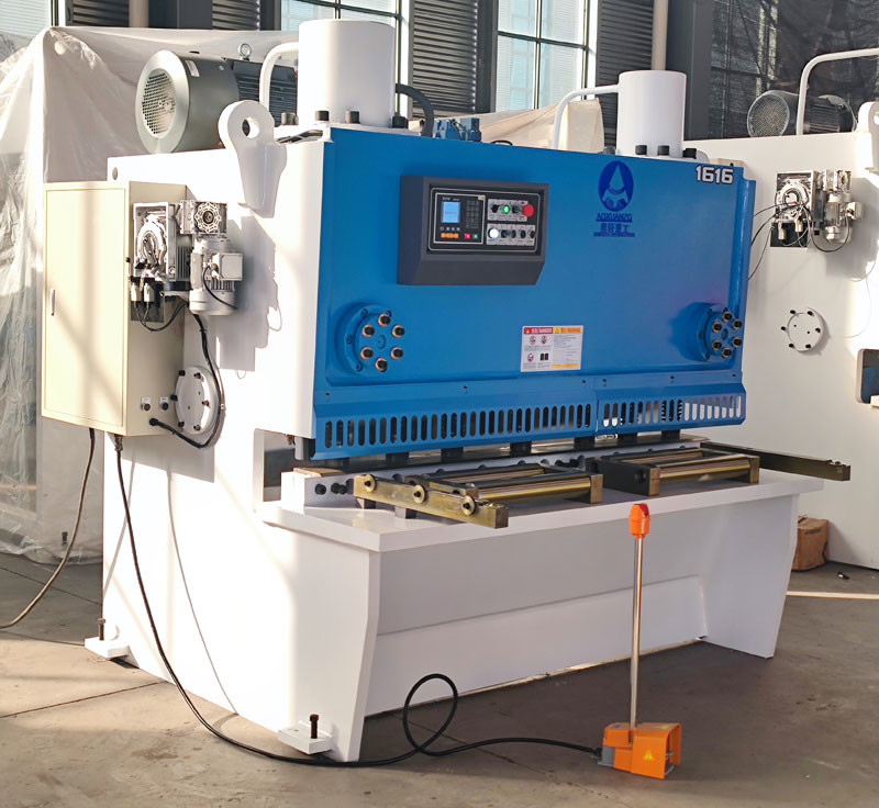 E21S Hydraulic Guillotine Shearing Machine 16X1600mm