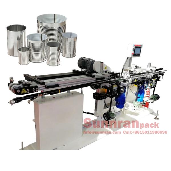 60m / Min Beverage Can Making Machine , Internal External Lacquer Coating