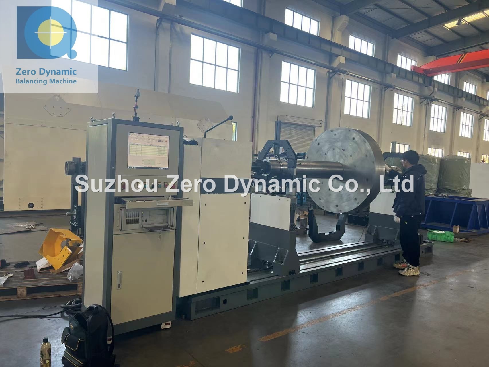 5 Ton Universal Joint Drive Balancing Machine For Motor Rotors / Impellers / Rollers