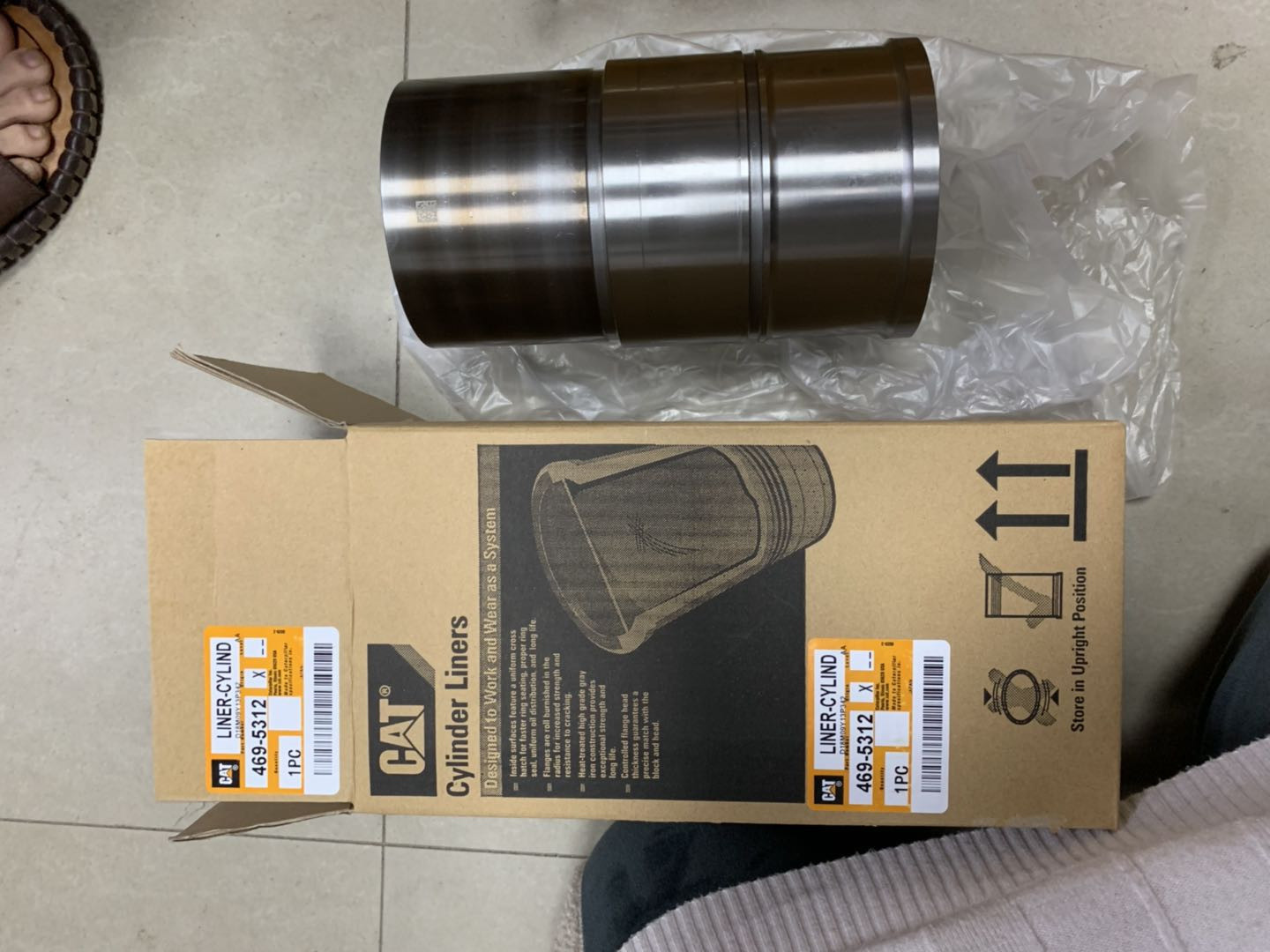 SCR GLC85 963B Piston Cylinder Liner FUSION Piston Set 283-5212