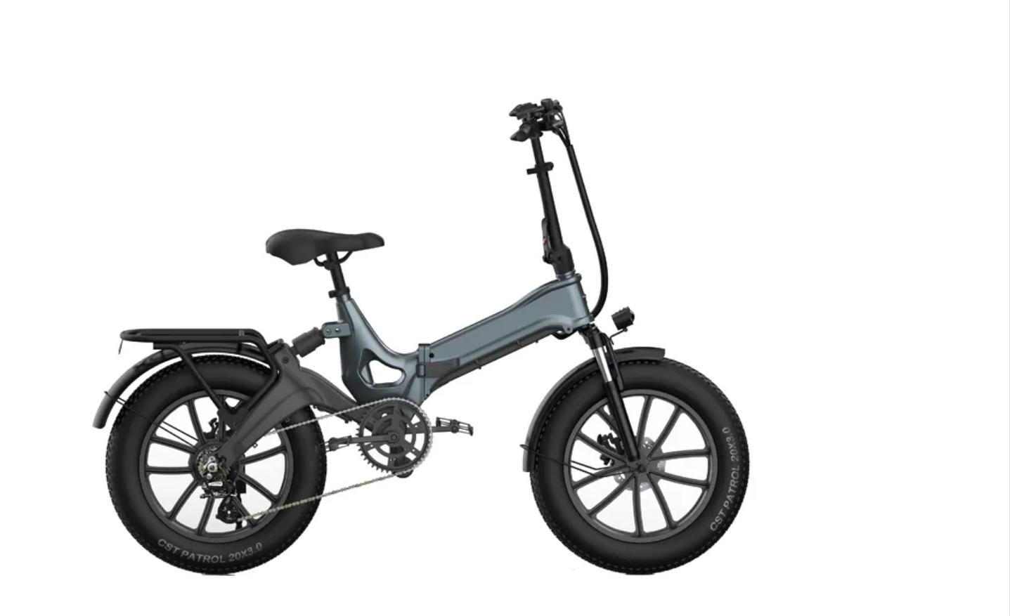 end Folding Electric Bike with SHIMANO 7 Gears Speed and F R Mechanical Disc Brake