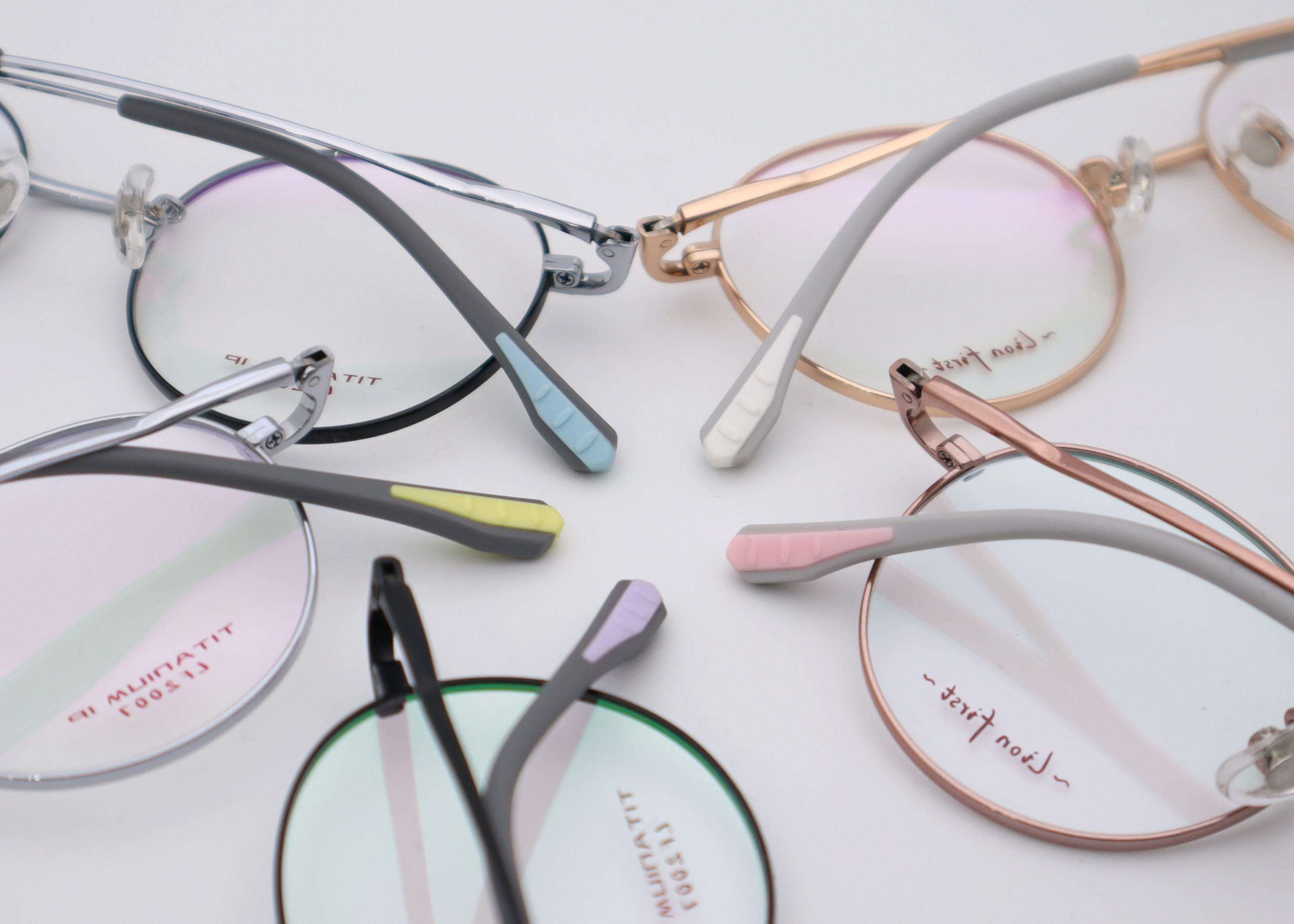 Comfortable Wear Adjustable Beta Titanium Kids Eyeglasses LF 2007