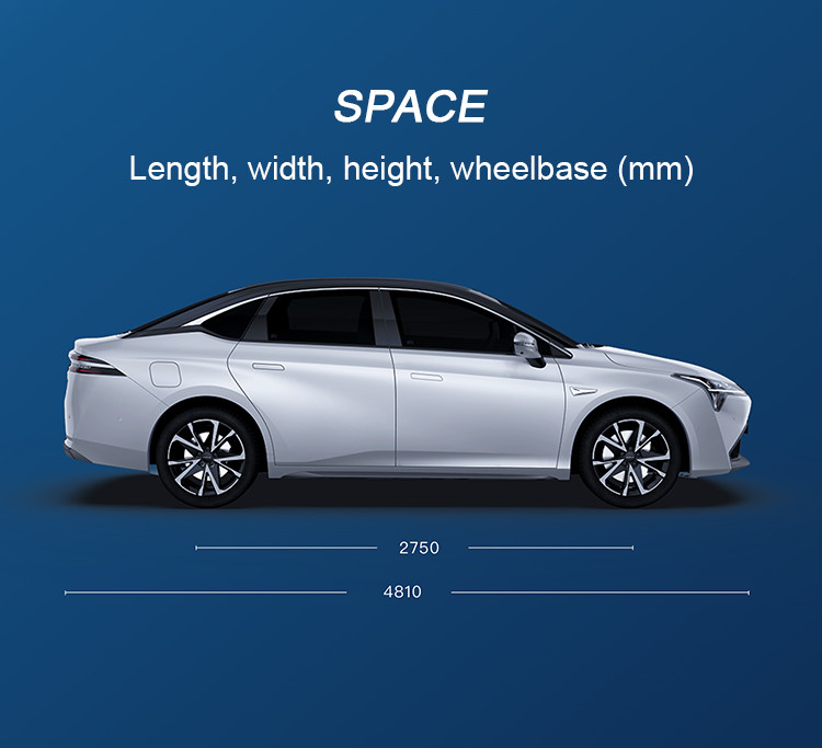 Aion S Plus Chinese Electric Taxi 510-610KM For Online Car Hailing