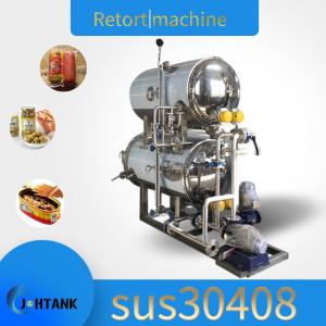 Quality Double Layer Autoclave Retort Sterilizer Water Immersion wholesale