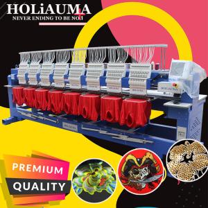Quality Best china embroidery machine HO1508H 15 needle high speed cap t-shirt flat industrial embroidery machine for sale wholesale