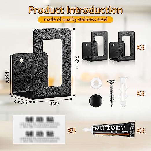 Revolutionize Your Kitchen Organization with Self Adhesive Pot and Pan Lid Holders