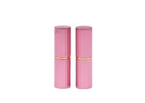 Quality Threaded Pink Aluminum Bulk Packaging Empty Lipstick Tube wholesale