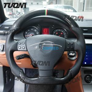 Quality Ergonomic Volkswagen Carbon Fiber Steering Wheel Universal Compatibility wholesale