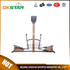 Quality wooden street lamp outdoor fitness equipment elliptical trainer crossfit trainer wholesale