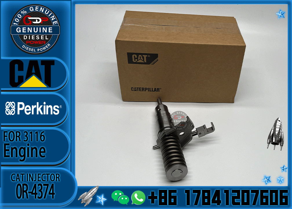 Excavator Injector 0R8473 0R-8473 0R4374 0R-4374 for 3116 Diesel Engine Parts Nozzle Assembly
